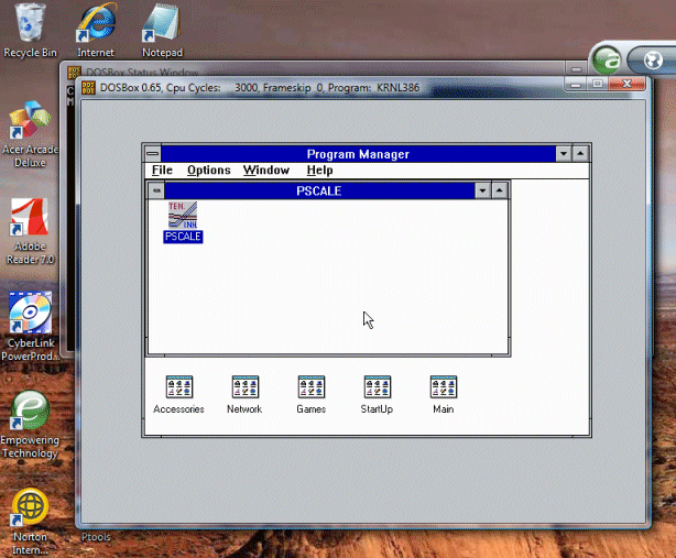 dosbox windows 3.1 creative cd